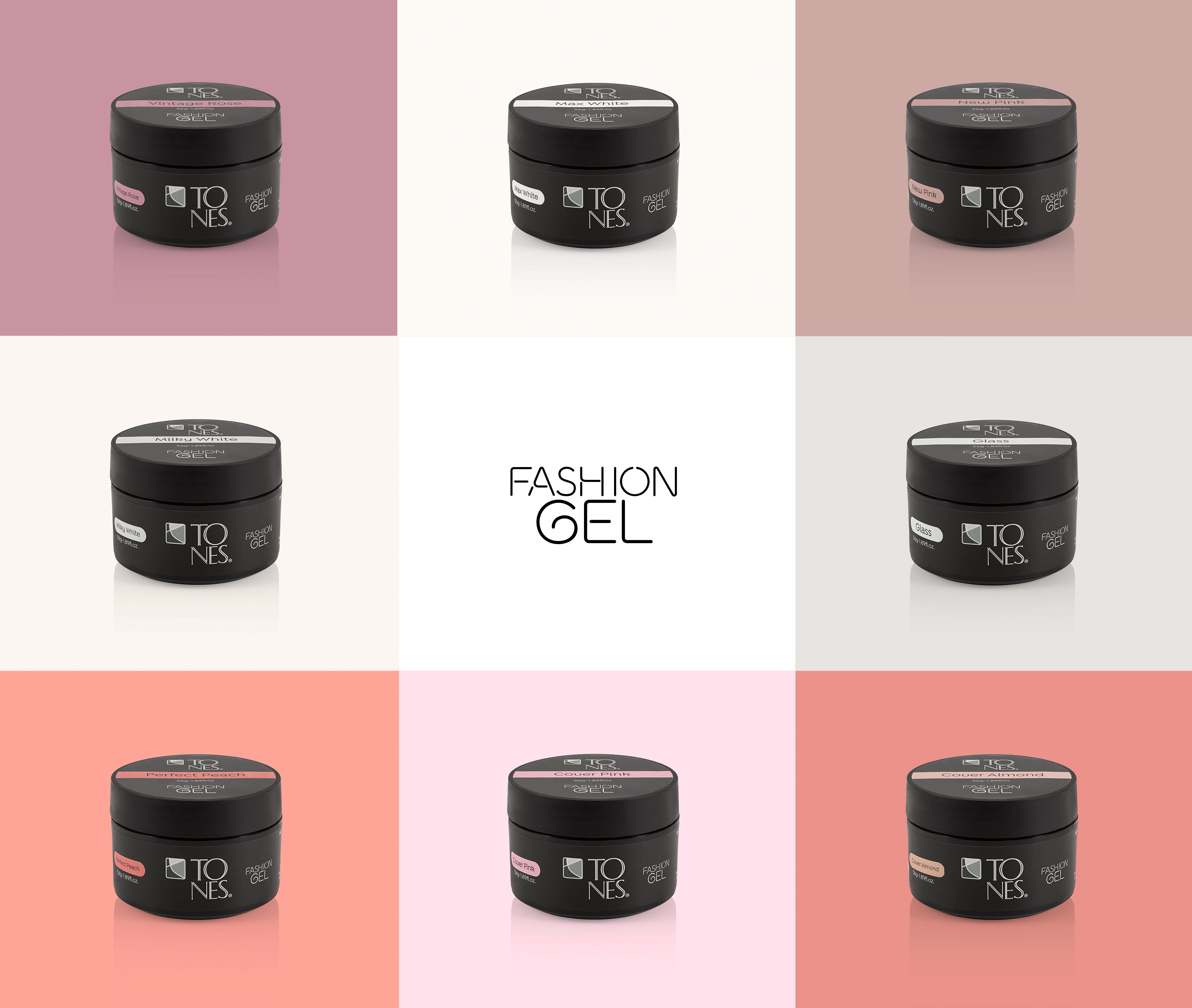 Fashion Gel: Max White - 1.89 fl oz / 56 mL