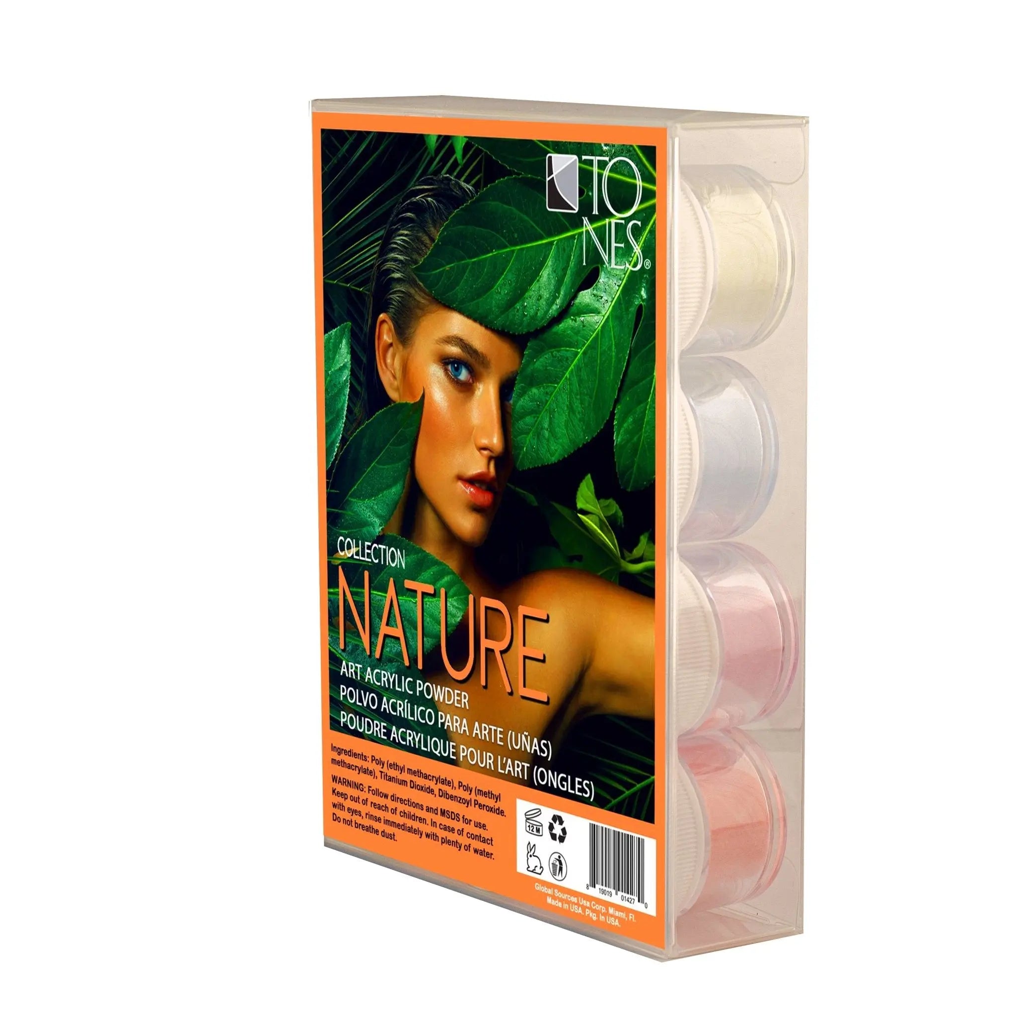 Acrylic Art Powder - 3D Collection: Nature (12 x 0.25 oz) - Tones