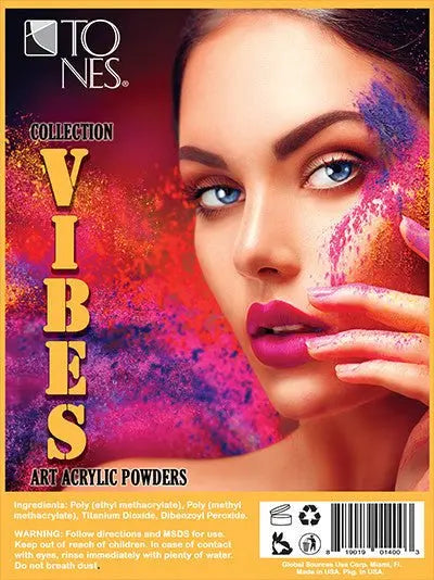 Acrylic Art Powder - 3D Individual: Vibes (0.5 oz) - Tones