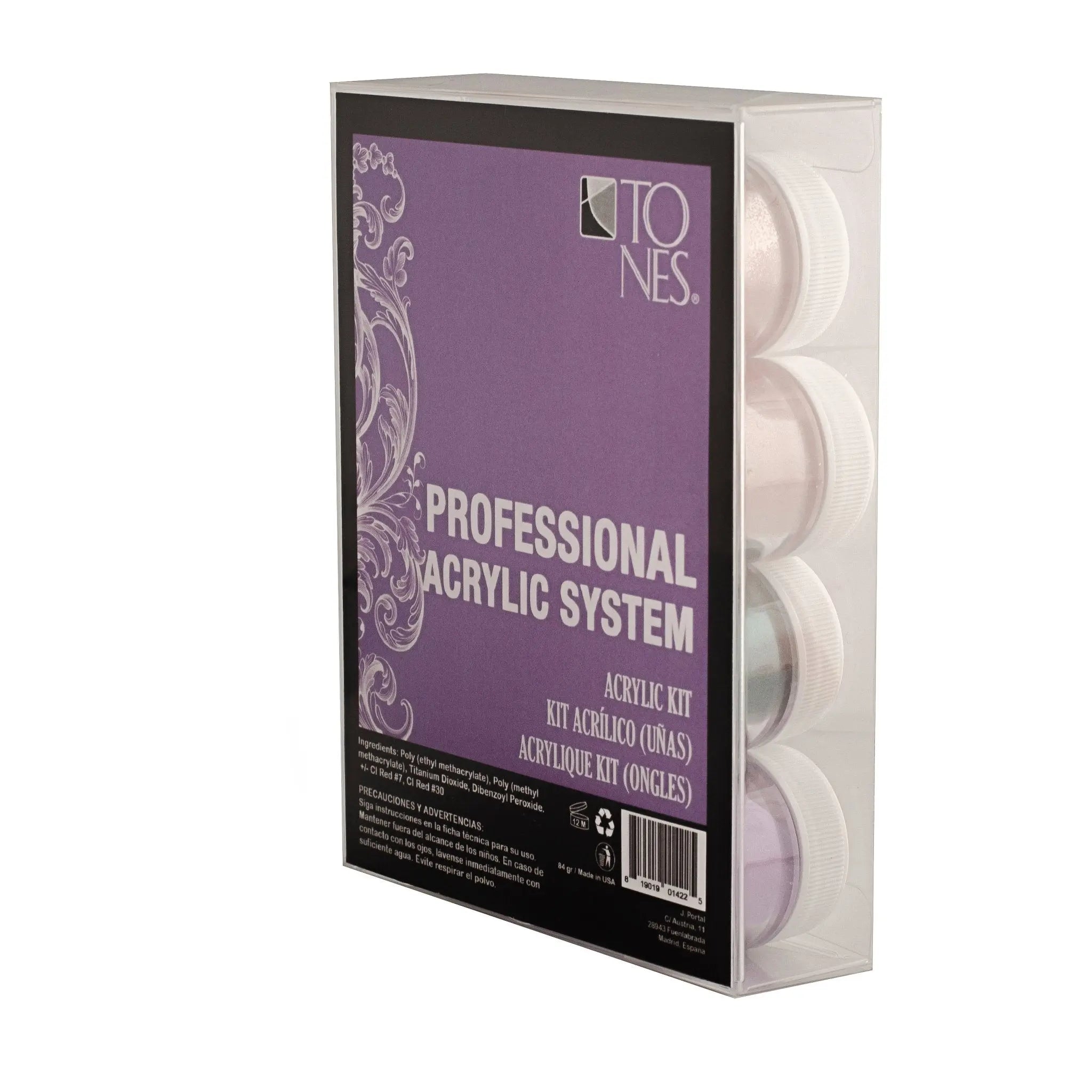 Acrylic Art Powder Collection: Starter Kit (12 x 0.25 oz) - Tones