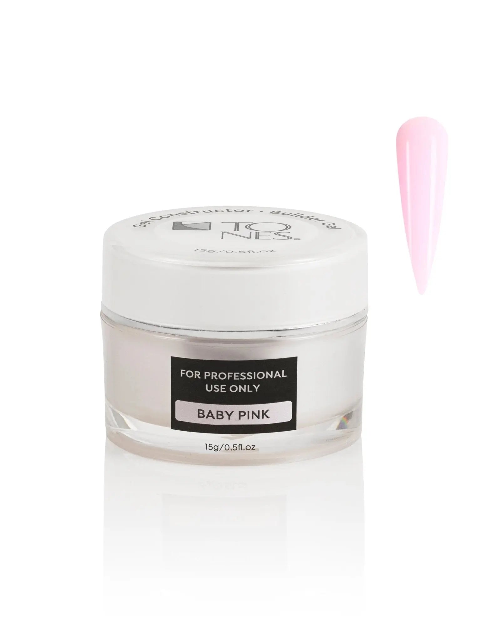 Builder Gel: Baby Pink 15 ml / 0.5 fl oz - Tones
