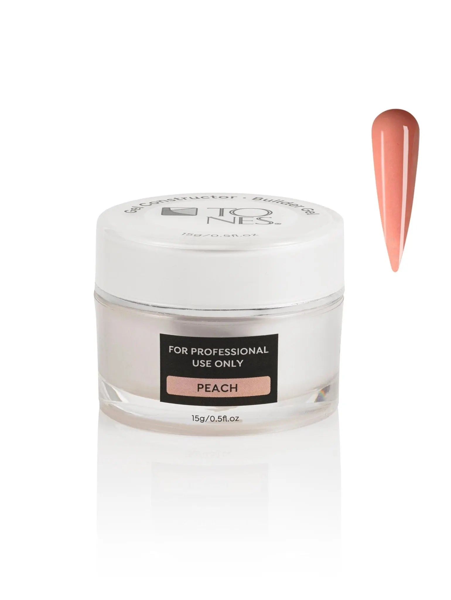 Builder Gel: Peach 15 ml / 0.5 fl oz - Tones