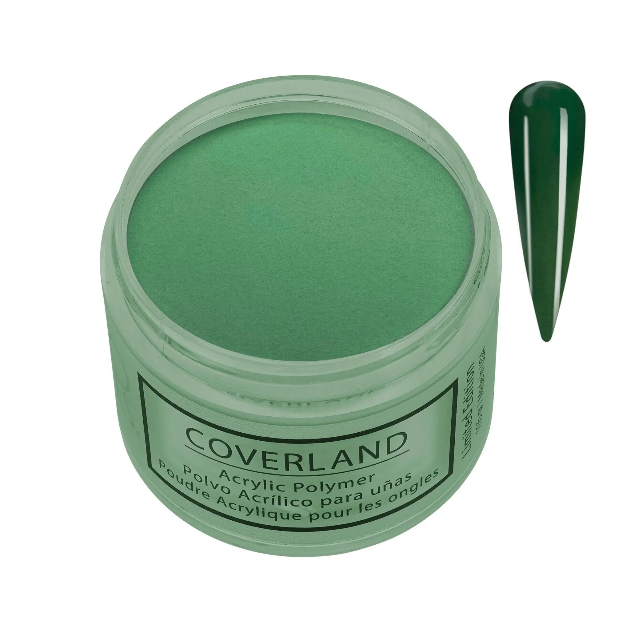 Coverland Acrylic Powder 1.5 oz "Christmas Tree" Green - Limited Edition - Tones