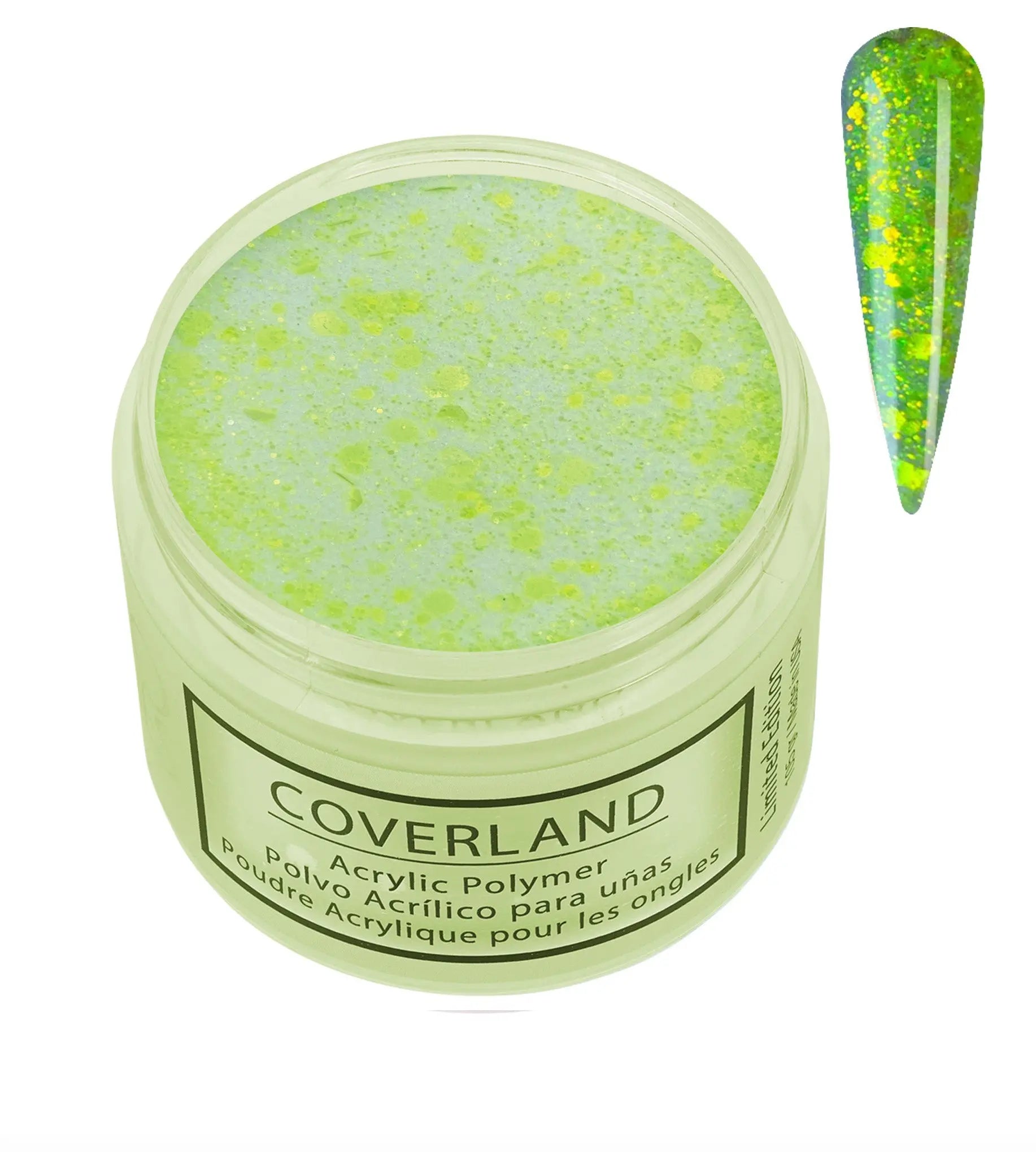 Coverland Acrylic Powder 1.5 oz "Electric Yellow" Yellow - Limited Edition - Tones