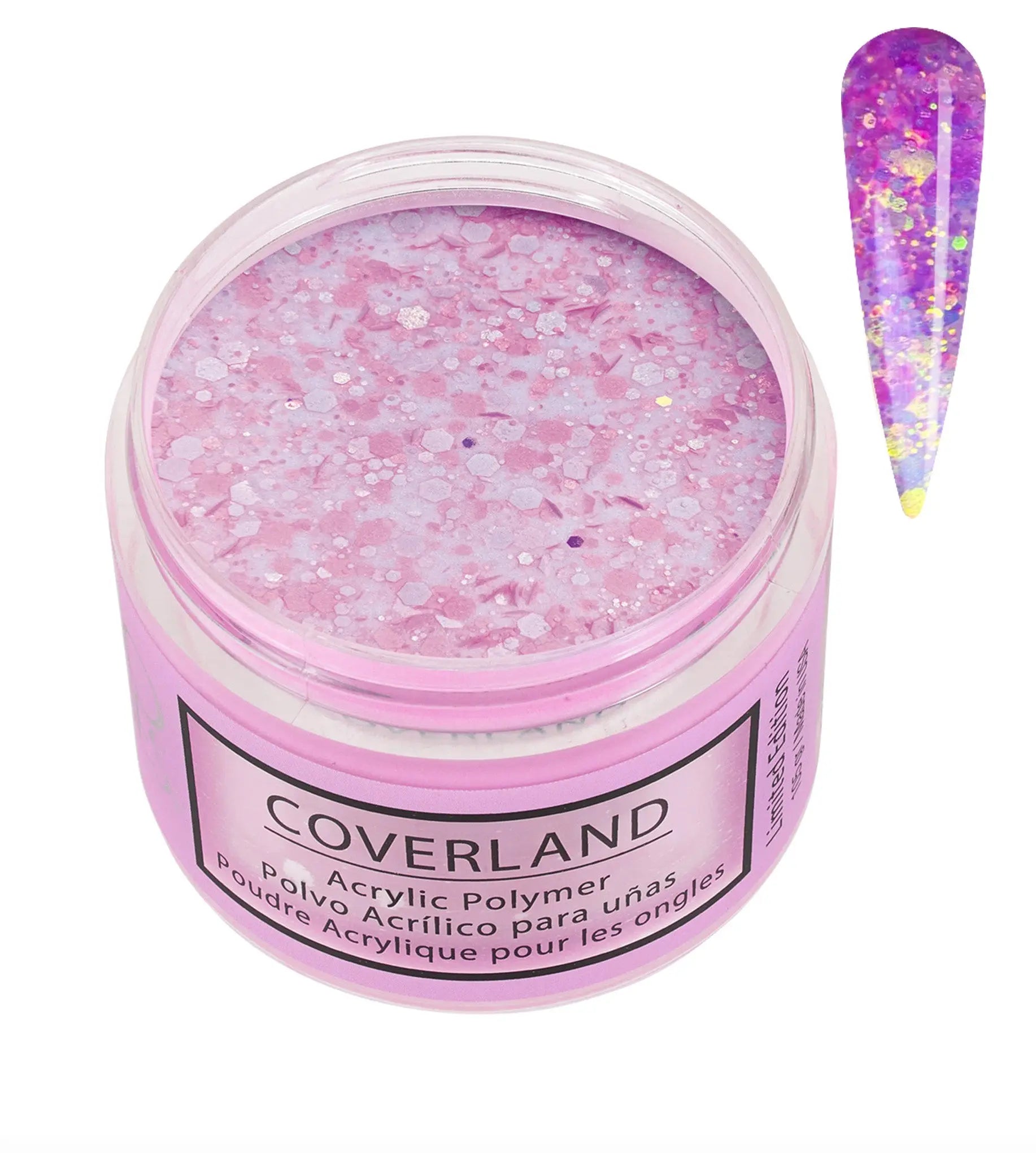 Coverland Acrylic Powder 1.5 oz "Fuchsia Jewel" Pink - Limited Edition - Tones