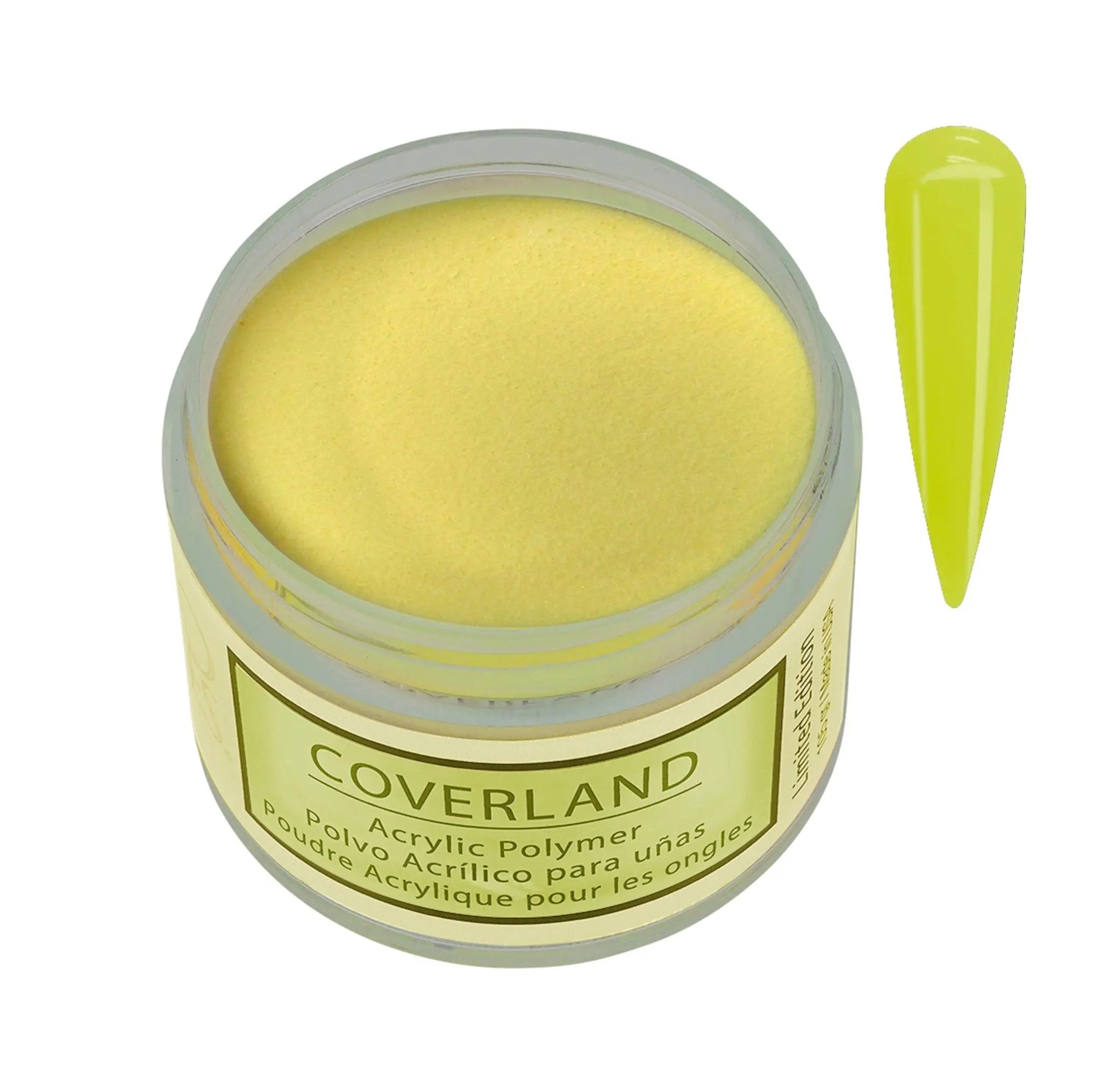 Coverland Acrylic Powder 1.5 oz "Lemon Slice" Limited Edition - Tones