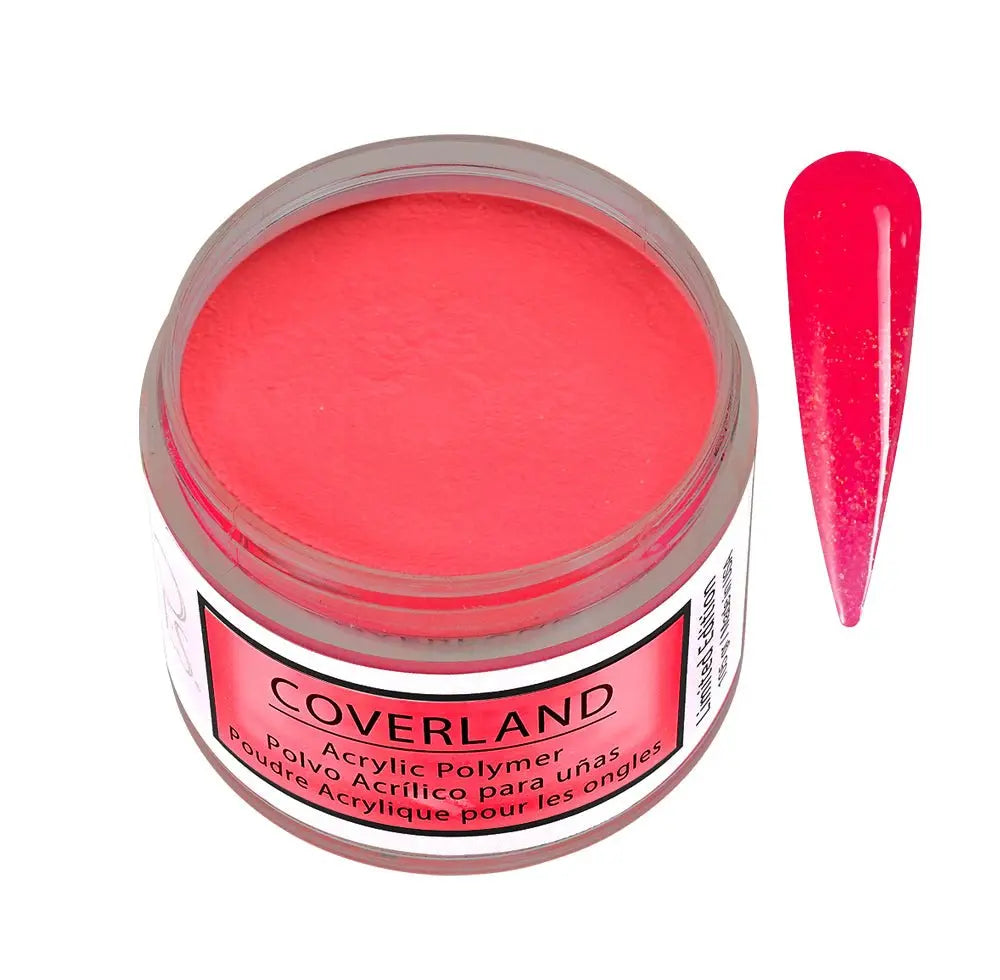 Coverland Acrylic Powder 1.5 oz "Neon Coral" - Tones