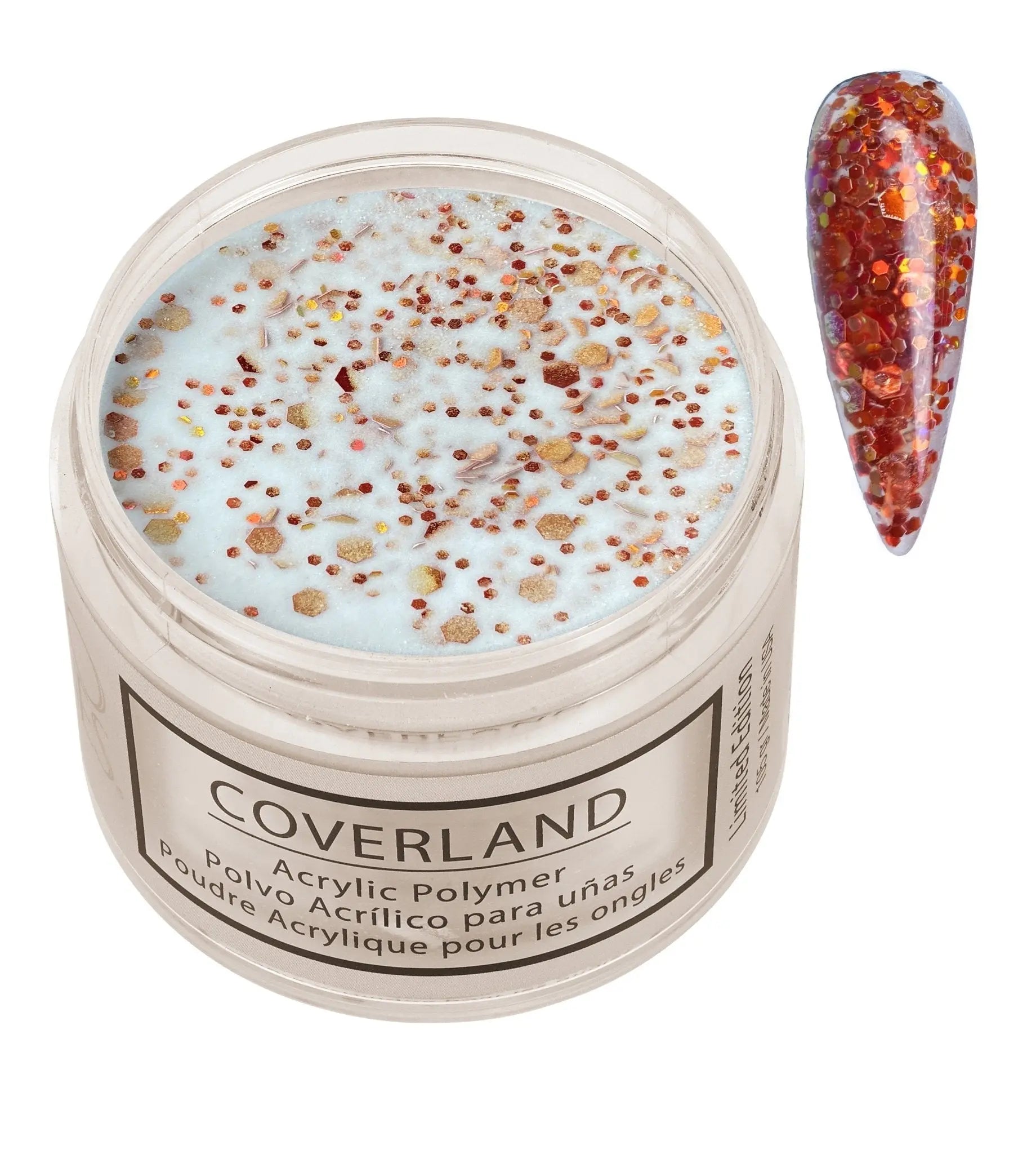 Coverland Acrylic Powder 1.5 oz "Pumpkin Spice" Limited Edition - Tones