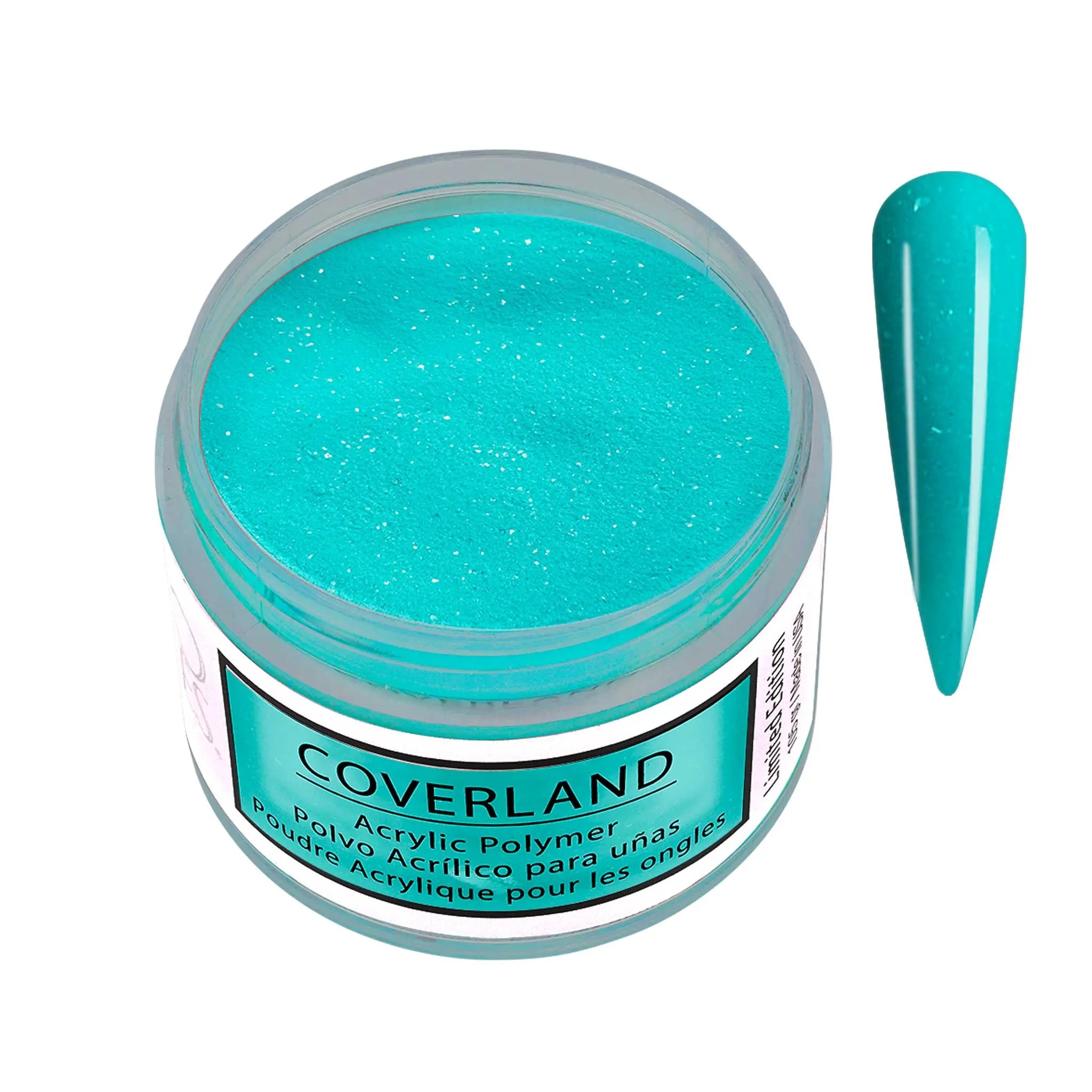 Coverland Acrylic Powder 1.5 oz "Teal" - Limited Edition - Tones