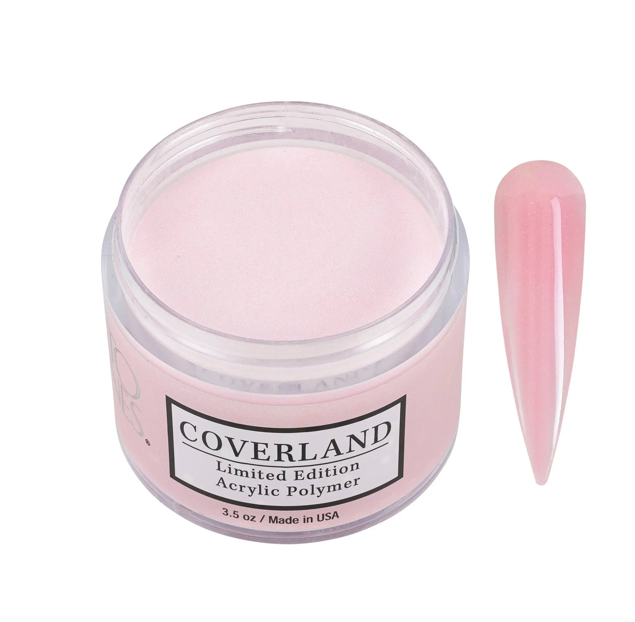 Coverland Acrylic Powder 3.5oz "Blush Pink" - Limited Edition - Tones