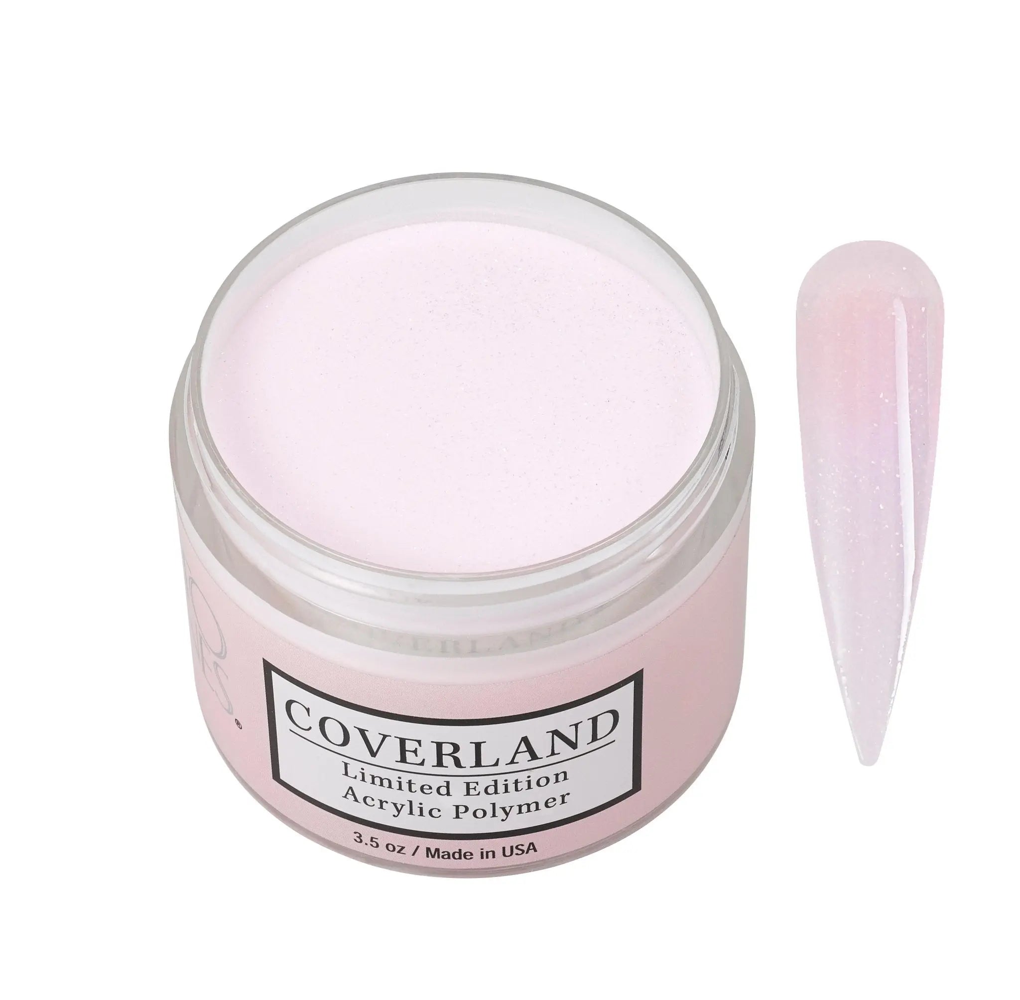 Coverland Acrylic Powder 3.5oz "Diamond Pink" - Limited Edition - Tones