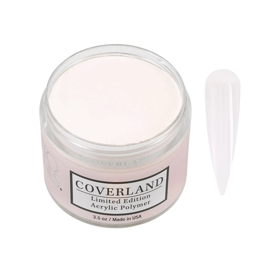 Coverland Acrylic Powder 3.5oz "Light White" - Limited Edition - Tones
