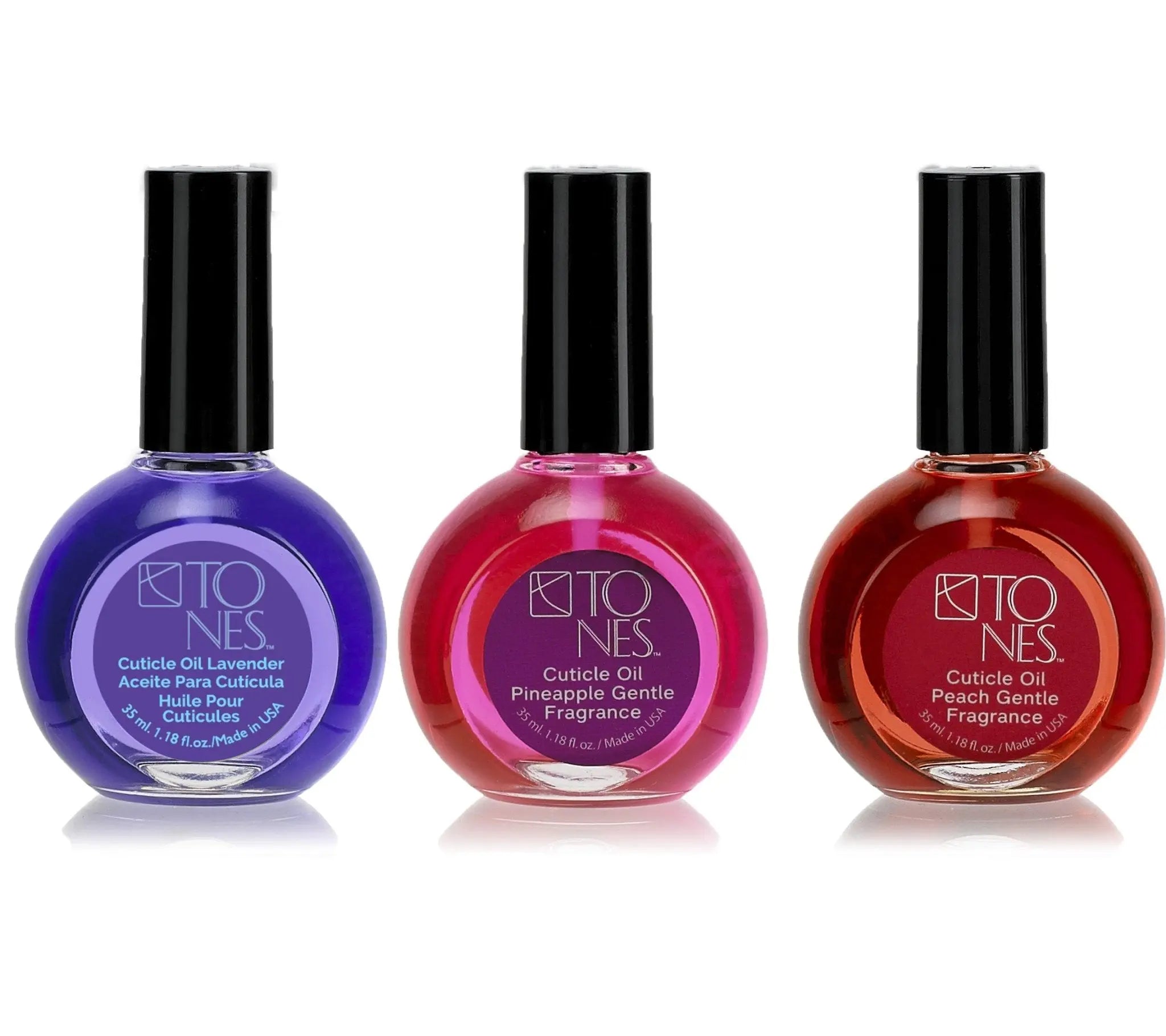 Cuticle Oil Kit - Lavender / Peach / Pineapple - Tones