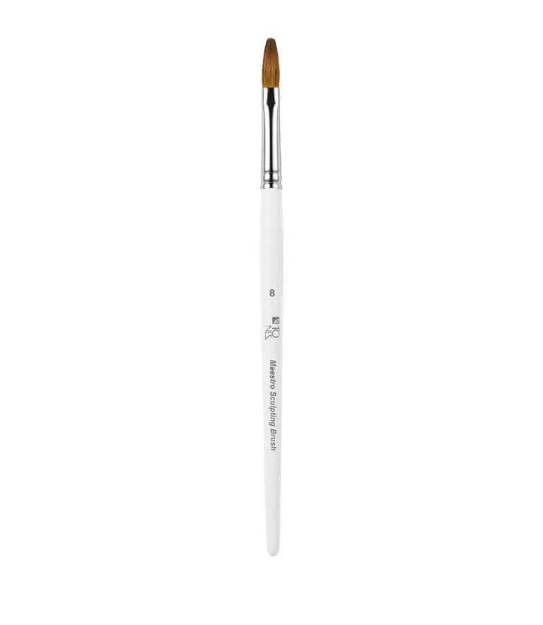 Maestro Kolinsky Sculpting Brush #8 - Tones