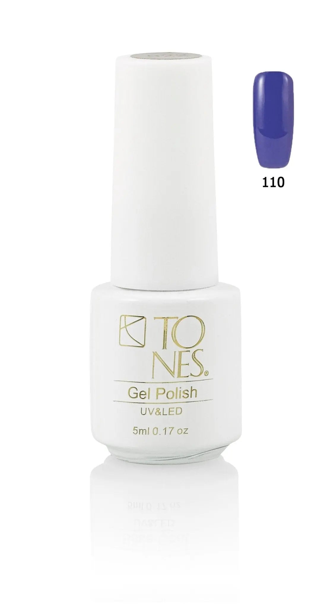 Sample Sized Gel Polish # 110 / 5 ml / 0.17 fl oz | Gel de Color # 110 / 5 ml / 0.17 fl oz - Tones