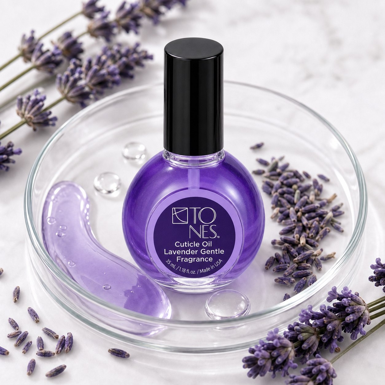 Cuticle Oil Lavender product with lavender