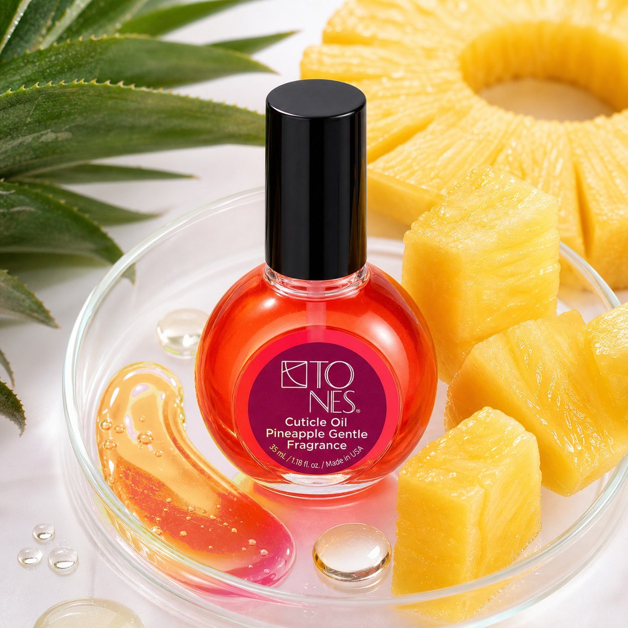 Cuticle Oil Pineapple product with pineapple