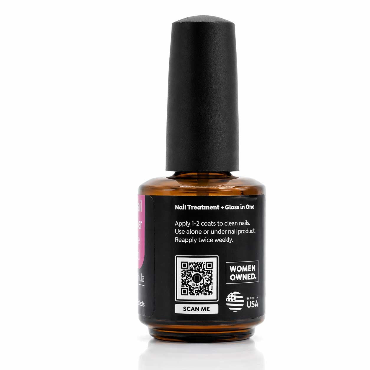 Pro Nail Hardener side bottle